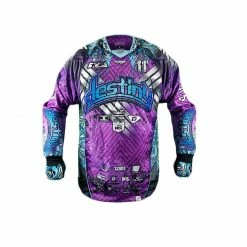 Social Paintball Destiny Paintball Full Padded Flex Jersey, Purple 2017