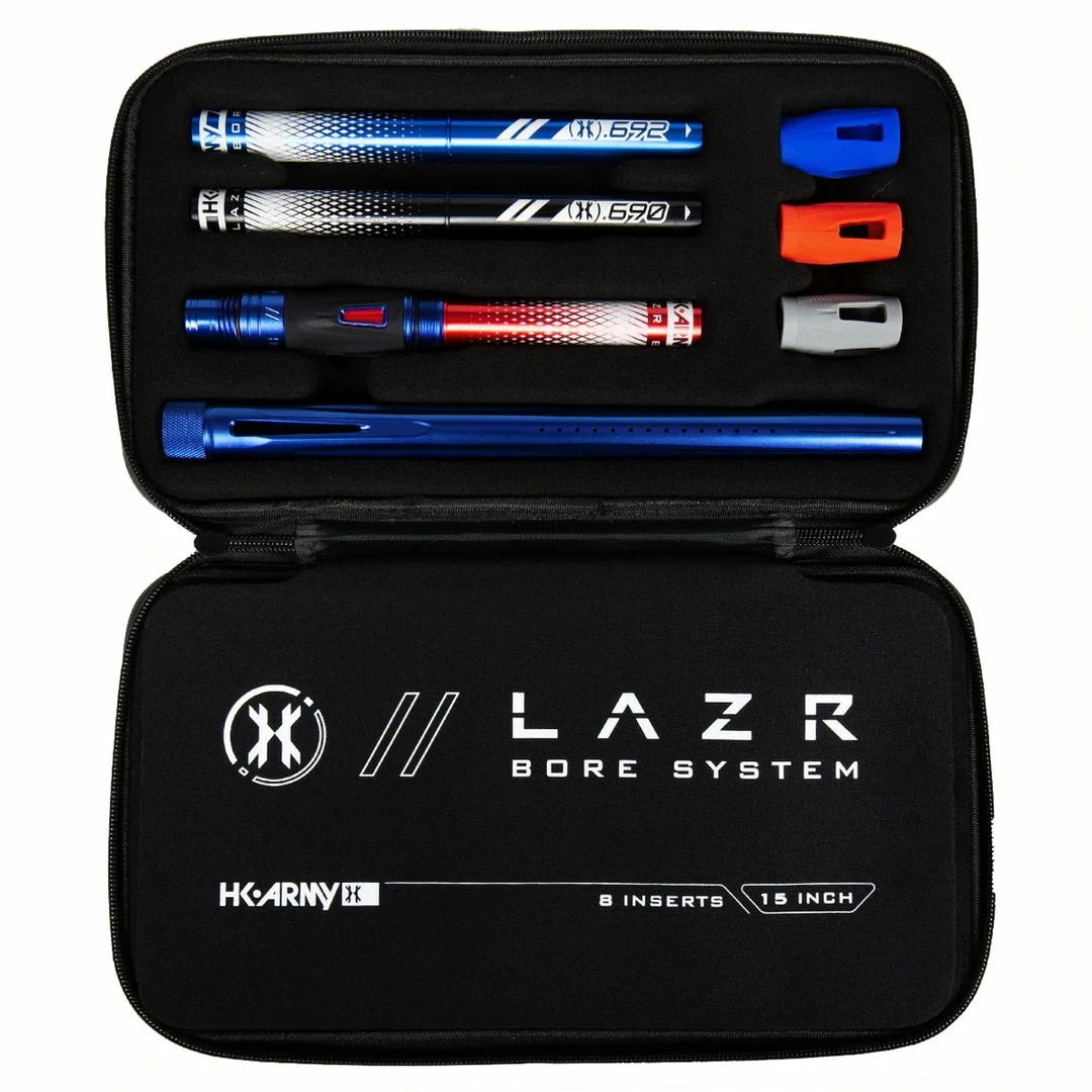 HK Army LAZR BARREL KIT - DUST BLUE - COLORED INSERTS - LUXE THREADS