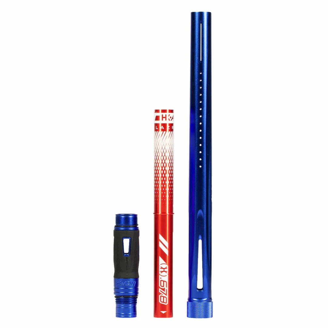 HK Army LAZR BARREL KIT - DUST BLUE - COLORED INSERTS - LUXE THREADS