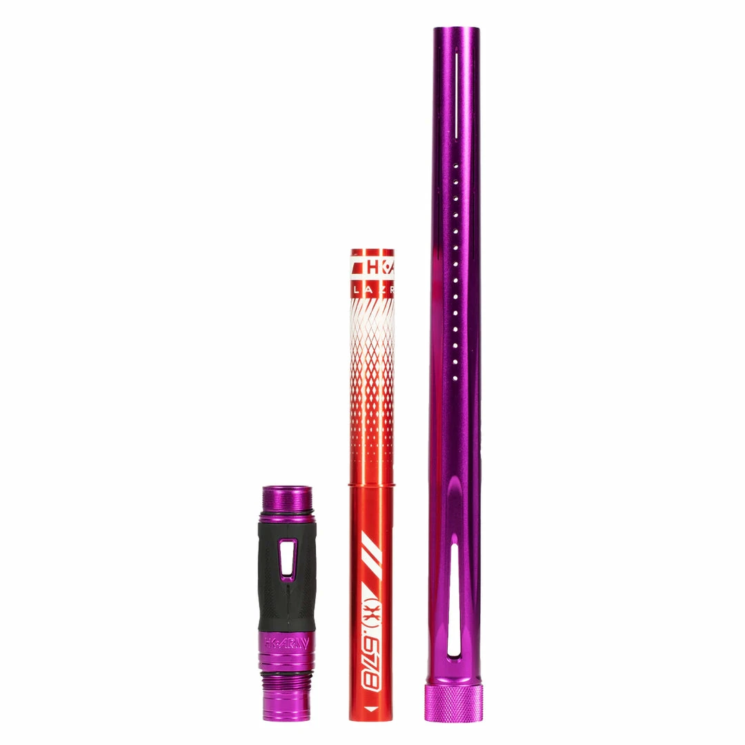 HK Army LAZR BARREL KIT - DUST PURPLE - COLORED INSERTS - LUXE THREADS