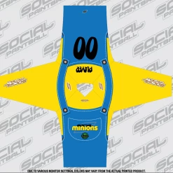 Social Paintball 2018 Minions Paintball, Good Yellow, Custom Event SMPL Jersey