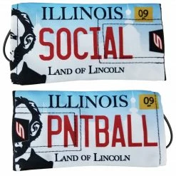Valken Barrel Cover, Illinois State License Plate