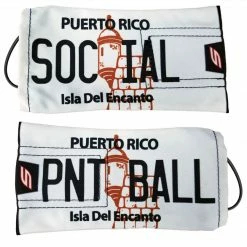 Valken Barrel Covers Barrel Cover, Puerto Rico “Classic White” License Plate