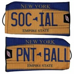 Valken Barrel Cover, New York Empire State Gold License Plate Barrel Covers