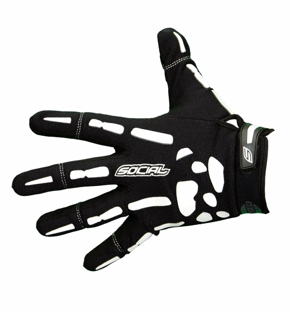 Valken Grit Gloves, Skeleton Bones