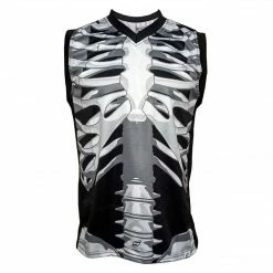 Valken Grit Sleeveless Jersey, Skeleton Bones