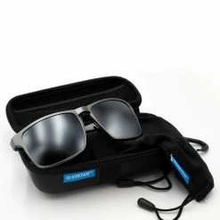 VIRTUE V-INERTIA POLARIZED SUNGLASSES - GUNMETAL MIRROR Lens